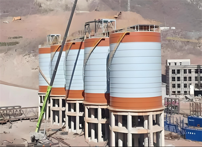 琼海高架钢板仓